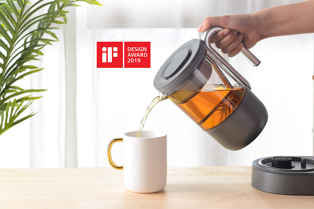 Here is a smart tea maker with WiFi that can prepare your favorite tea just  how you like it. Qi Aerista supports cold, hot, and st…